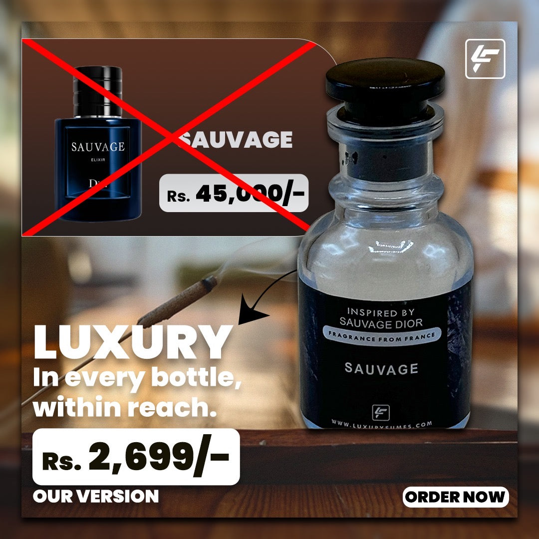 Wild Love by Dior Sauvage impression (MEN)